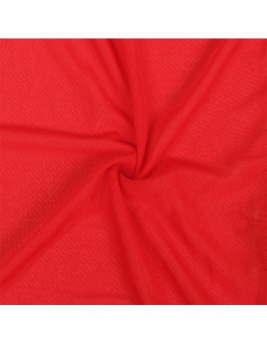 SUBBLIME BATA TELA TRANSPARENTE DETALLE ENCAJE ROJO S M