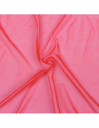 SUBBLIME BATA TELA TRANSPARENTE DETALLE ENCAJE ROJO S M