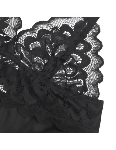 SUBBLIME BABYDOLL CON ESTAMPADO FLORAL PECHO NEGRO S M