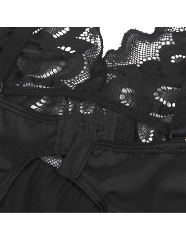 SUBBLIME BABYDOLL CON ESTAMPADO FLORAL PECHO NEGRO S M