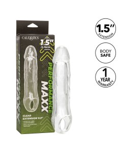 CALIFORNIA EXOTICS PERFORMANCE MAXX EXTENSION CLARA 65 TRANSPARENTE 2