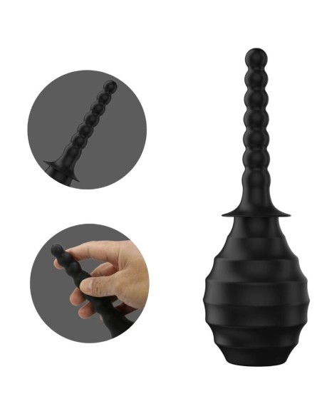MR PLAY DUCHA ANAL BLKM7 SUPER POWER NEGRO