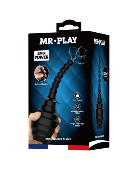 MR PLAY DUCHA ANAL BLKM7 SUPER POWER NEGRO