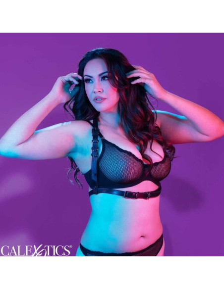 CALIFORNIA EXOTICS EUPHORIA ARNES HATLER CON HEBILLA TALLA GRANDE NEGRO