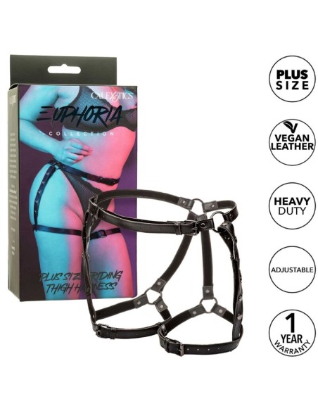 CALIFORNIA EXOTICS EUPHORIA ARNES DE MUSLO EQUITACION TALLA GRANDE