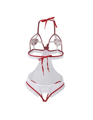 SUBBLIME DISFRAZ DE ENFERMERA SEXY SIN ENTREPIERNA S M