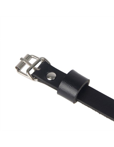 SUBBLIME ARNES CINTURA Y PIERNAS CUERO NEGRO TALLA UNICA