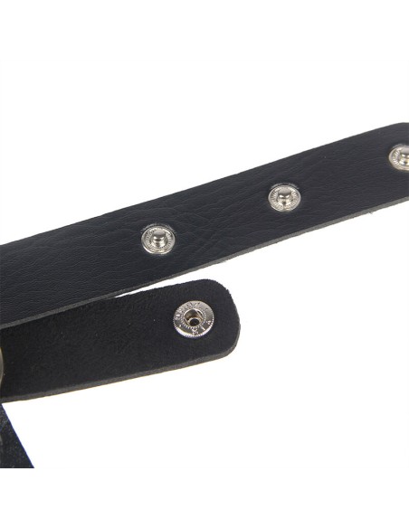 SUBBLIME ARNES DE PECHO CADENAS CUERO NEGRO TALLA UNICA