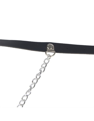 SUBBLIME ARNES FORMA CINTURON CUERO NEGRO TALLA UNICA