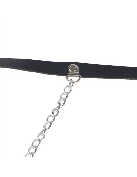 SUBBLIME ARNES FORMA CINTURON CUERO NEGRO TALLA UNICA