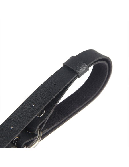 SUBBLIME ARNES FORMA CINTURON CUERO NEGRO TALLA UNICA