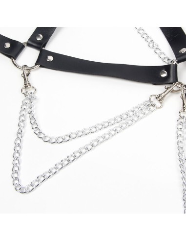 SUBBLIME ARNES SUJETADOR DETALLE CADENAS TALLA UNICA