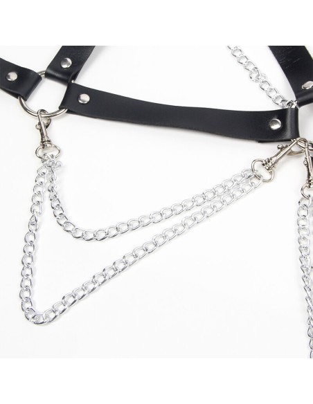 SUBBLIME ARNES SUJETADOR DETALLE CADENAS TALLA UNICA