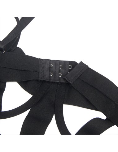 SUBBLIME BODY SEXY CON RECORTES NEGRO S M