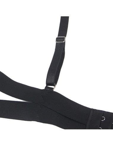 SUBBLIME BODY SEXY CON RECORTES NEGRO S M