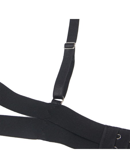 SUBBLIME BODY SEXY CON RECORTES NEGRO S M