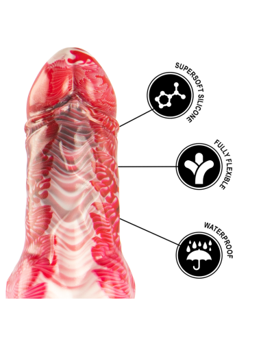EPIC HELIOS DILDO CON TESTICULOS CALOR Y EXTASIS