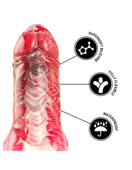 EPIC HELIOS DILDO CON TESTICULOS CALOR Y EXTASIS