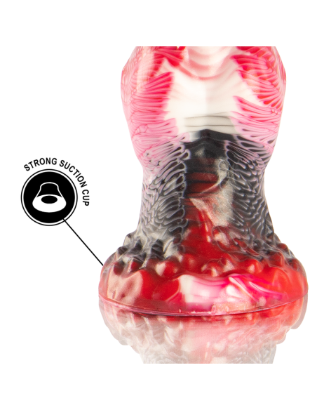 EPIC HELIOS DILDO CON TESTICULOS CALOR Y EXTASIS