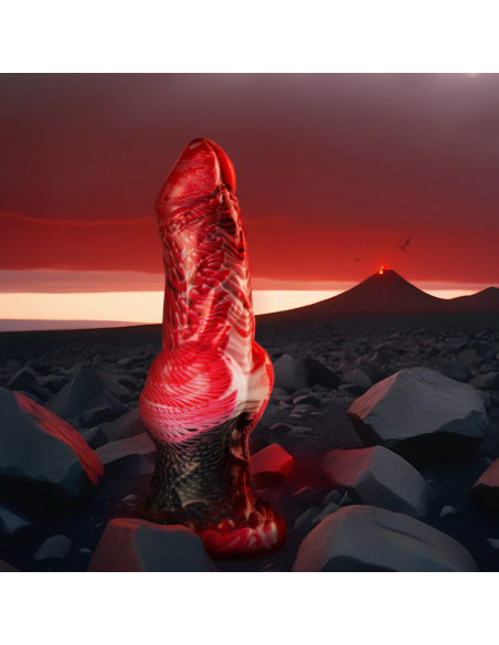 EPIC HELIOS DILDO CON TESTICULOS CALOR Y EXTASIS