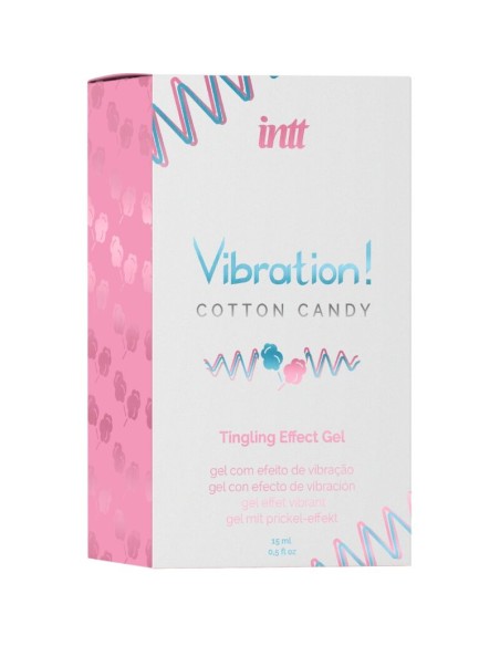 INTT POTENTE ESTIMULANTE INTIMO GEL VIBRADOR LIQUIDO ALGODON DE AZUCAR 15 ML