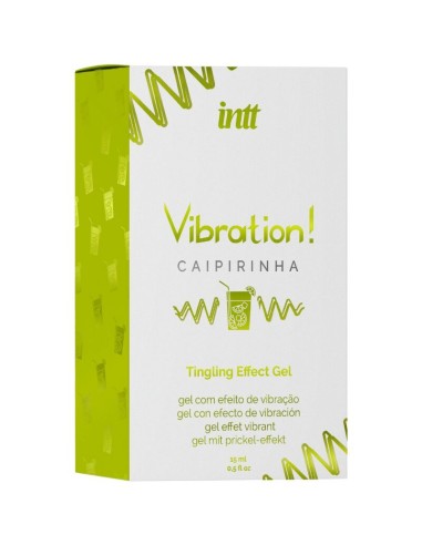 INTT POTENTE ESTIMULANTE INTIMO GEL VIBRADOR LIQUIDO CAIPIRINHA 15 ML