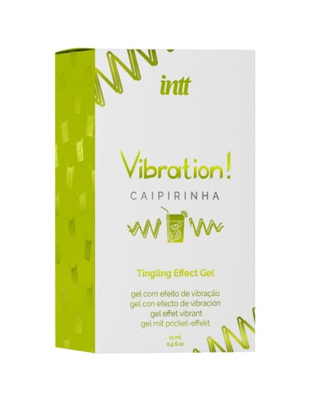 INTT POTENTE ESTIMULANTE INTIMO GEL VIBRADOR LIQUIDO CAIPIRINHA 15 ML
