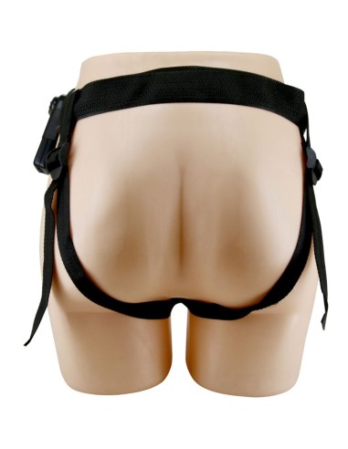 PRETTY LOVE HARNESS BRIEFS STARKS VIBRACION MULTI VELOCIDAD DILDO 175 CM MULATO