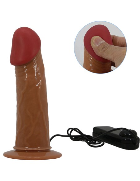 PRETTY LOVE HARNESS BRIEFS STARKS VIBRACION MULTI VELOCIDAD DILDO 175 CM MULATO