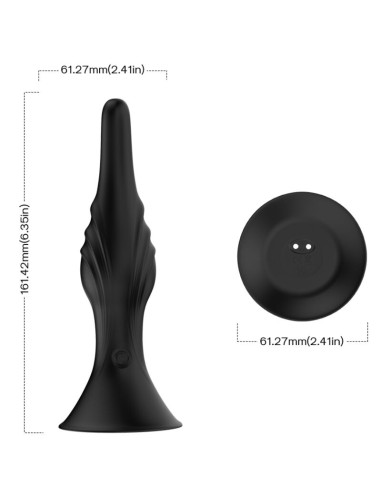 ARMONY VIBRADOR PLUG ANAL CONTROL REMOTO NEGRO