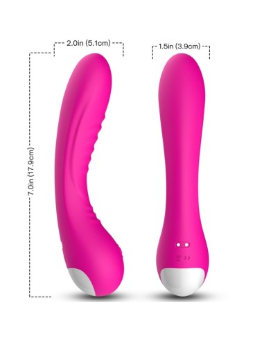 ARMONY LEGEND VIBRADOR SILICONA FUCSIA