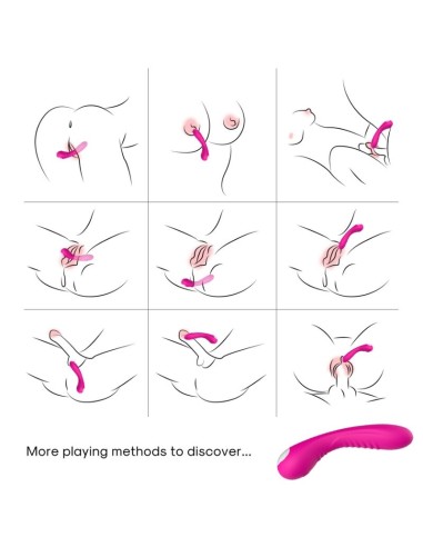 ARMONY LEGEND VIBRADOR SILICONA FUCSIA