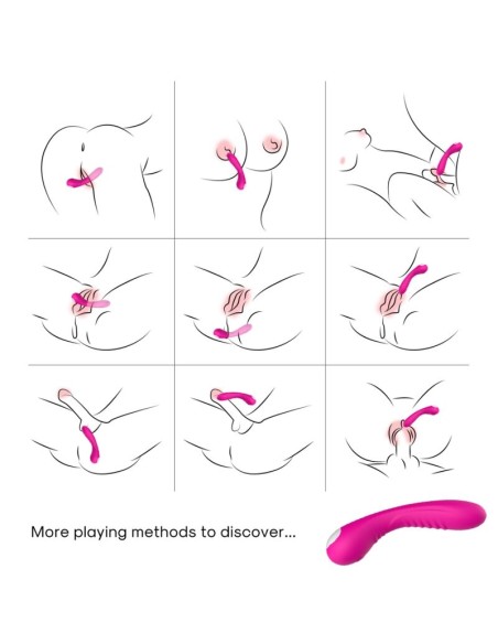 ARMONY LEGEND VIBRADOR SILICONA FUCSIA