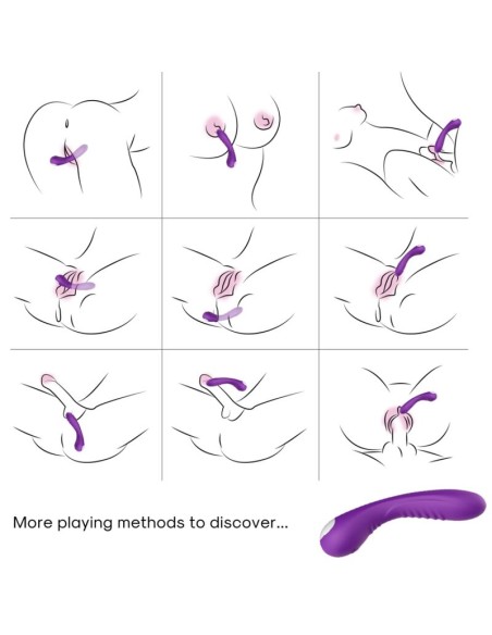 ARMONY LEGEND VIBRADOR SILICONA VIOLETA