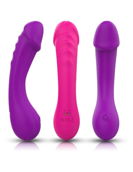 ARMONY DILDO VIBRADOR PUNTO G SILICONA FUCSIA