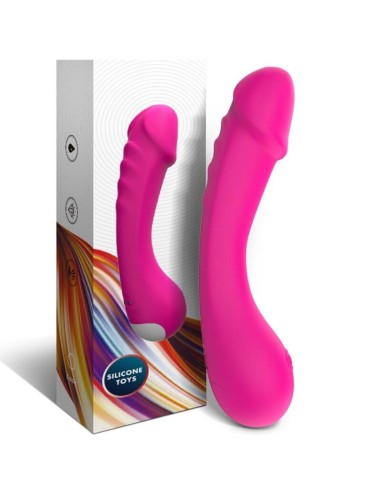 ARMONY DILDO VIBRADOR PUNTO G SILICONA FUCSIA