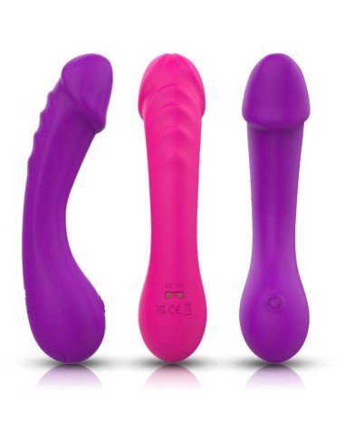 ARMONY DILDO VIBRADOR PUNTO G SILICONA VIOLETA