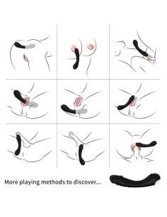 ARMONY DILDO VIBRADOR PUNTO G SILICONA NEGRO 2
