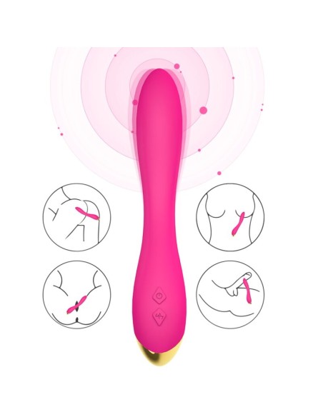 ARMONY FLAMINGO VIBRADOR MULTIPOSICION FUCSIA
