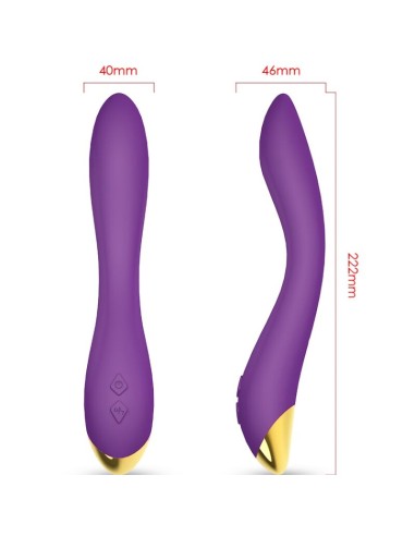 ARMONY FLAMINGO VIBRADOR MULTIPOSICION VIOLETA