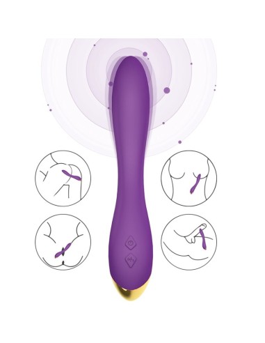 ARMONY FLAMINGO VIBRADOR MULTIPOSICION VIOLETA