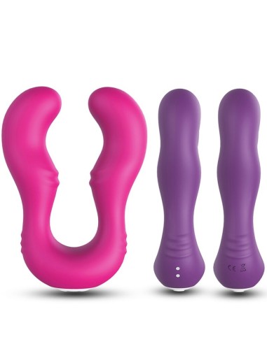 ARMONY SERAPH VIBRADOR DOBLE CONTROL REMOTO VIOLETA