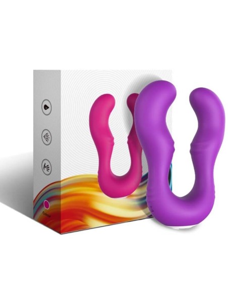 ARMONY SERAPH VIBRADOR DOBLE CONTROL REMOTO VIOLETA