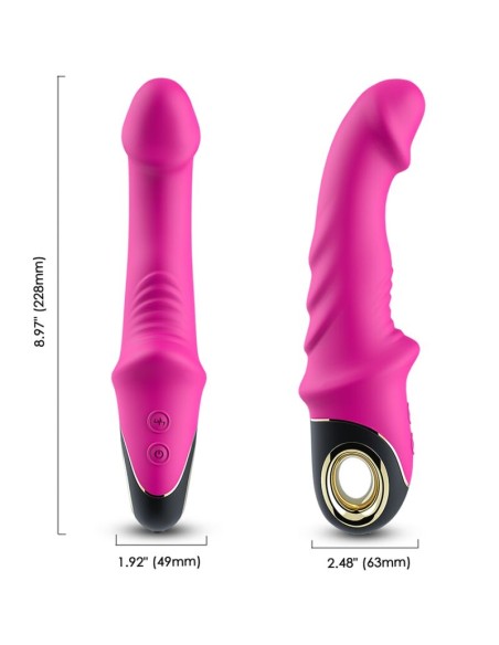 ARMONY JOYBLADE DILDO VIBRADOR ROTADOR FUCSIA