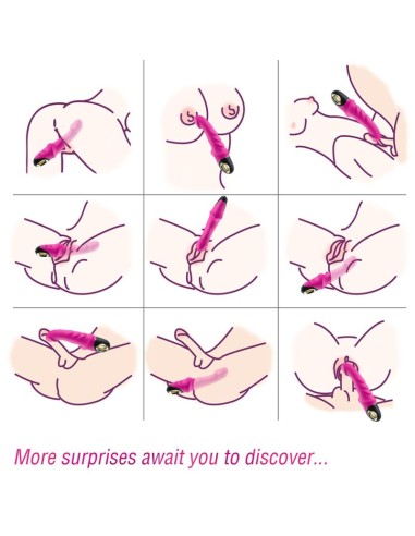 ARMONY JOYBLADE DILDO VIBRADOR ROTADOR FUCSIA