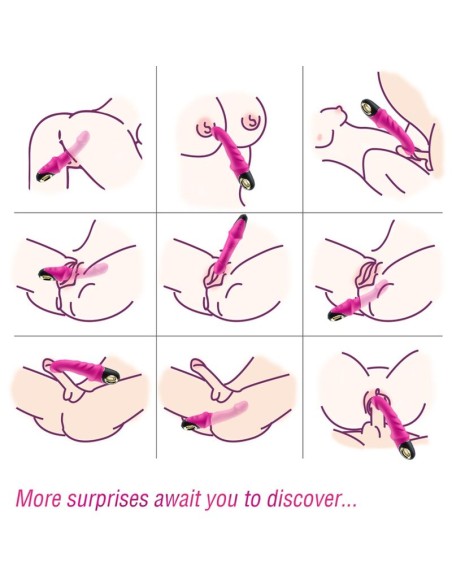 ARMONY JOYBLADE DILDO VIBRADOR ROTADOR FUCSIA