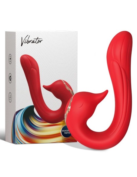 ARMONY DELFIN VIBRADOR MULTIPOSICION EFECTO CALOR ROJO