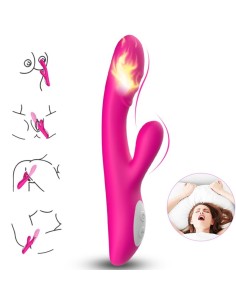 ARMONY SPARK VIBRADOR EFECTO CALOR FUCSIA
