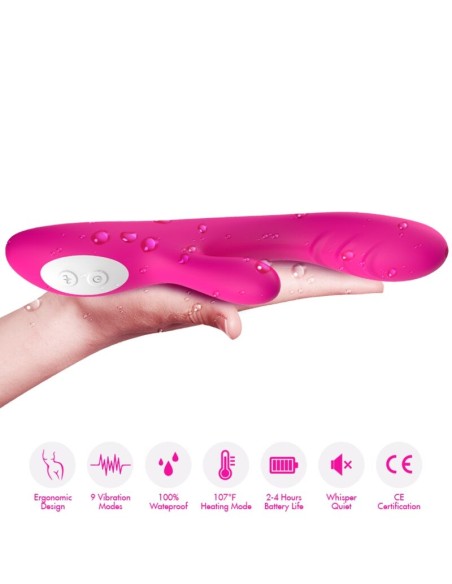 ARMONY SPARK VIBRADOR EFECTO CALOR FUCSIA