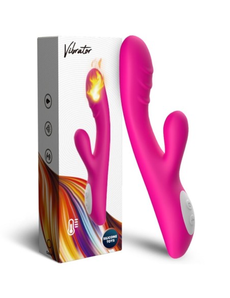 ARMONY SPARK VIBRADOR EFECTO CALOR FUCSIA